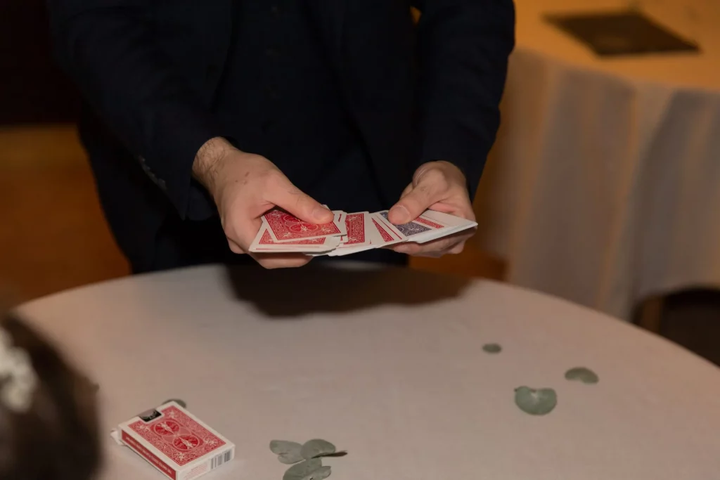 Carte magicien mariage