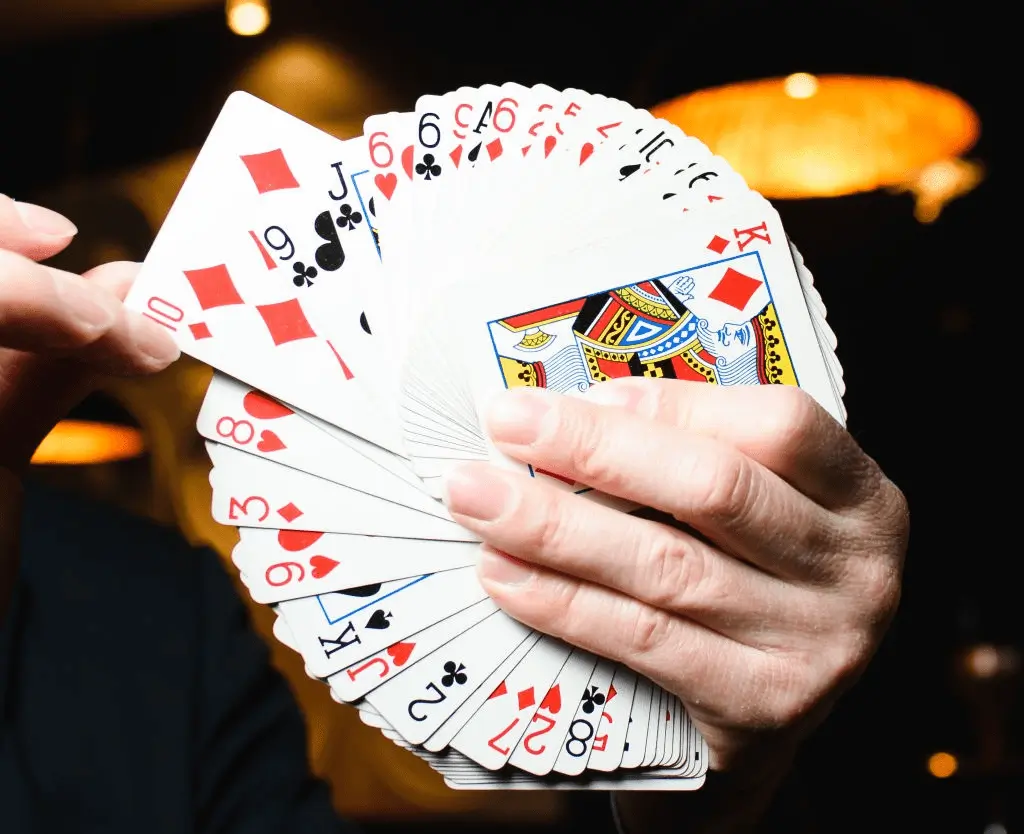 magicien mariage cartes